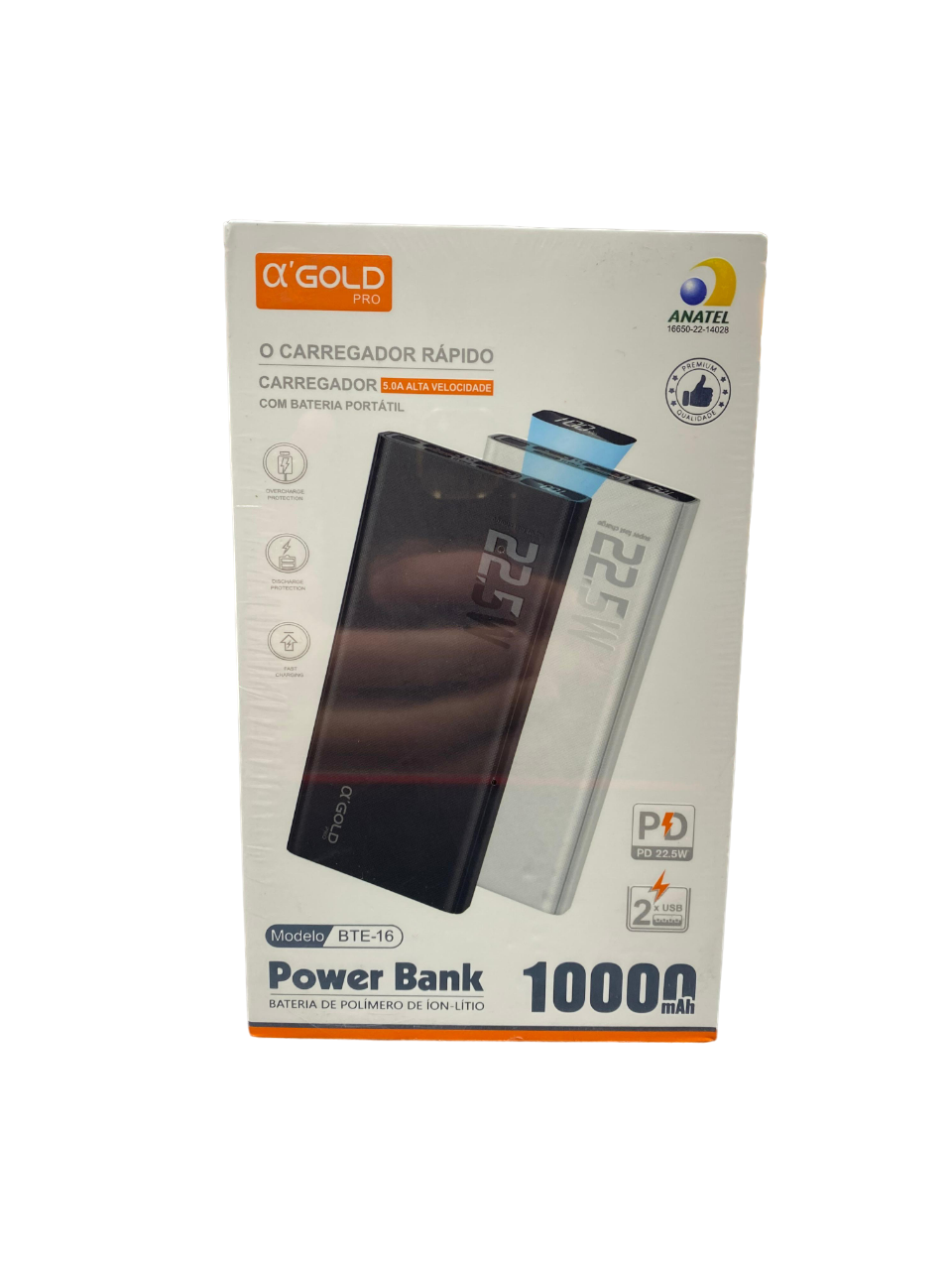 POWERBANK 10000mAh AGold BTE-16